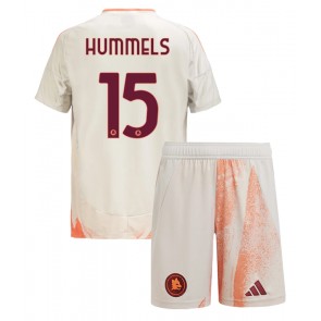 Billiga AS Roma Mats Hummels #15 Bortatröja Barn 2024-25 Kortärmad (+ Korta byxor)